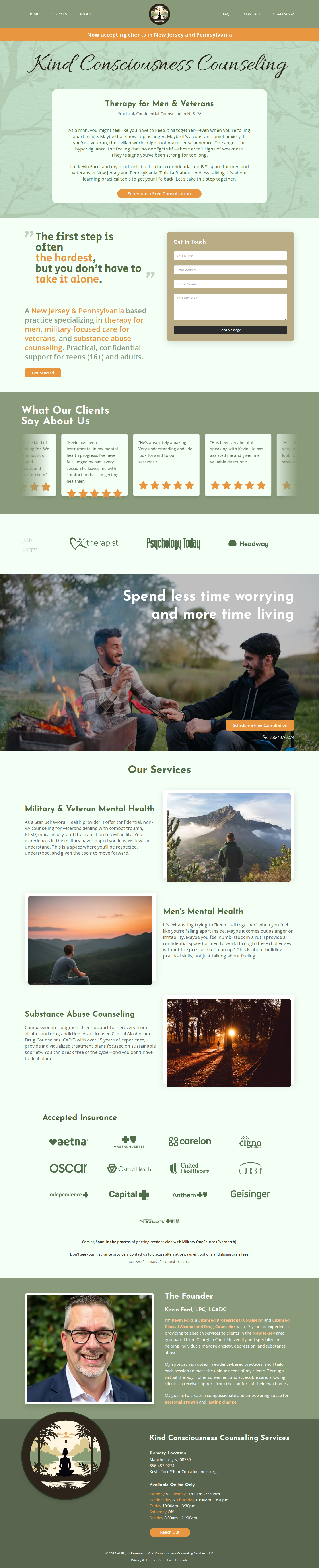 Screenshot of https://www.kindcc.com/